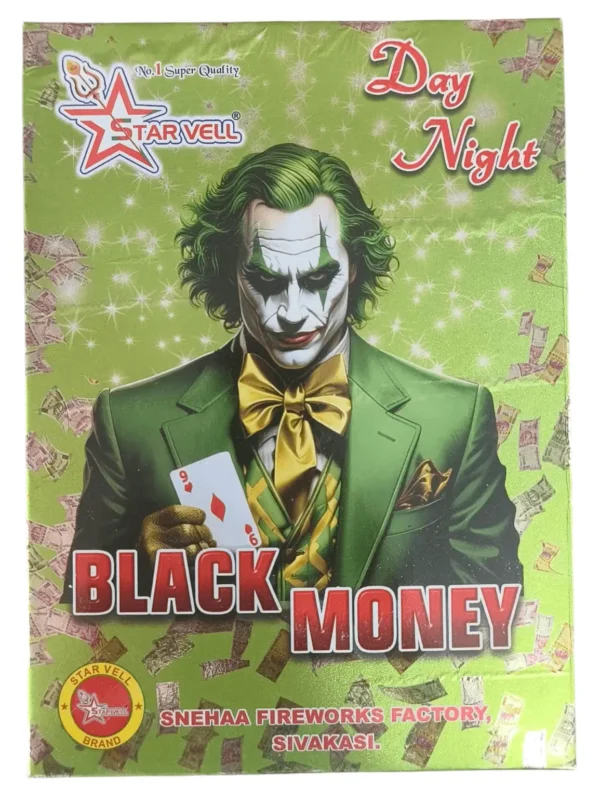 Black money diwali crackers from sivakasi