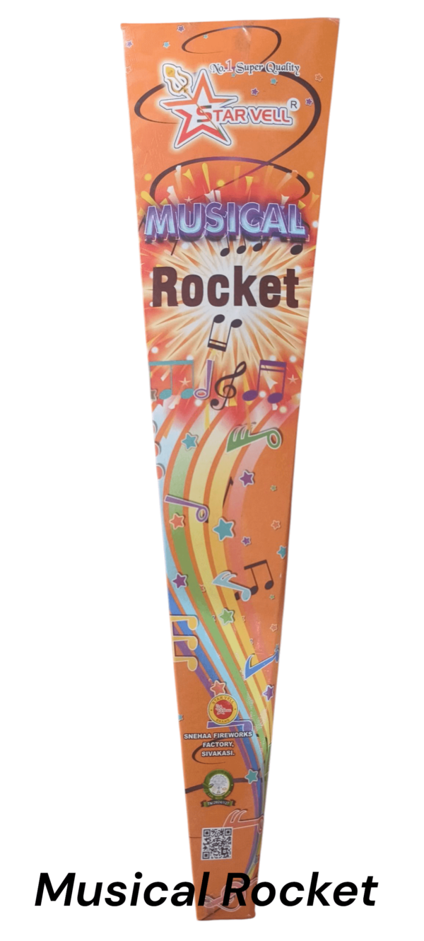 Musical rockets Diwali Fireworks from Sivakasi