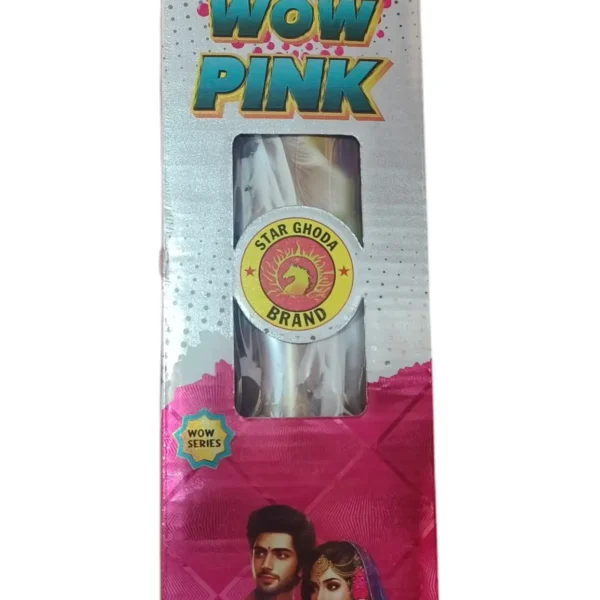 Aerial Pink Fancy Crackers From Sivakasi